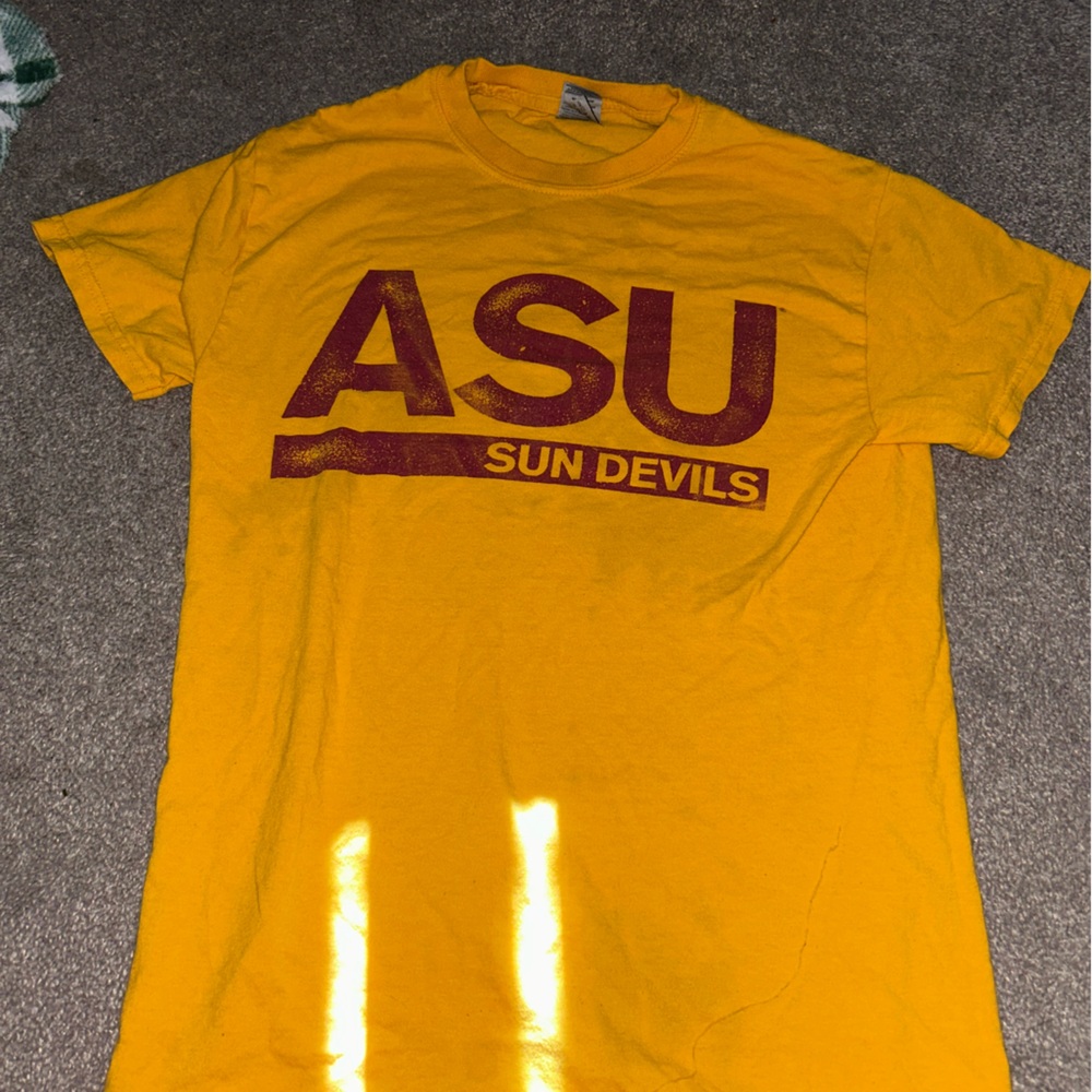 ASU Sun Devils Yellow T-Shirt